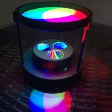rainbow apparatus art customizer education kaleidoscope lamp led lightitup physics science steam stem technology tvy interactive 3d print model - Mito3D