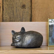 gökkuşağı Köprüsü kedi urn kap ev evcil hayvan vida üst pot 3d print model - Mito3D