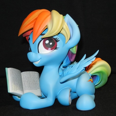 arco iris guión an interesante libro mlp my poni pegaso 3d print model - Mito3D