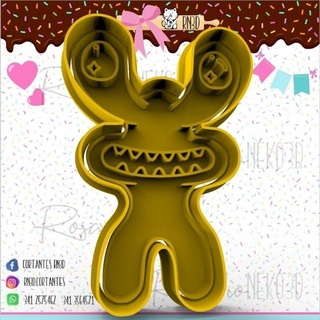 rainbow friends cookie cutter 2 - 3d printing cartoons roblox pc games bakery cold porcelain piggy five nights freddy's poppy playtime 3d print model - Mito3D