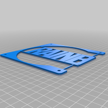 arcobaleno assedio fan griglia copertina guaina dimensioni 3d print model - Mito3D