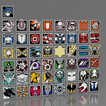 arco iris cerco iconos 6 icono operador videojuegos 3d print model - Mito3D