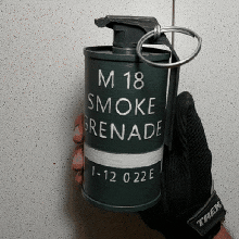 rainbow siege smoke grenade - granade gadget game 3d print model - Mito3D