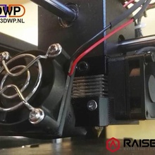 raise3d fan de mod extra gcode ventilateur outil 35mm 35 mm 40mm conduits ventilation carénage du L'imprimante 3d pièces 3d print model - Mito3D