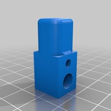 raise3d n2+ duelo excluir quadra ferramenta 3d impressora partes 3d print model - Mito3D