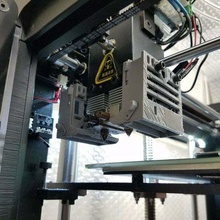 raise3d ugello estrusore raffreddamento condotto 3d_printer_parts 3d print model - Mito3D