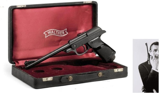 erziehen Rückseite Sicht Walther lp 53 James springen Teilen 007 Gewehr 3d print model - Mito3D