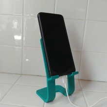 raised phone stand office pc reading gadget 3d print model - Mito3D