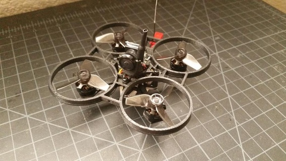 mesane gürültüsü boyut çerçeve 76mm 2s lipo Uçan göz mikro dörtlü Quadcopter rakon helikopter haykırmak hobi 3d print model - Mito3D