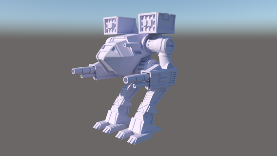 rakshasa battlemech battletech mech mecha juego guerra juegos robot mesa 3d print model - Mito3D