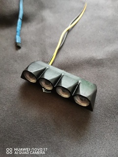 rally lights rc 1 10 road light bar led 3d print model - Mito3D