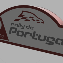rally portugal lamp 3d print model - Mito3D