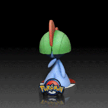 ralts pok pazartesi heykelcik 3d Yazdır model anime şekil oyuncak pokemon nintendo bebek ekici ev oyun 3d print model - Mito3D