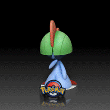 ralts pok lun figurine 3d impression modèle anime figure jouet Pokémon nintendo bébé planteur Accueil maison Jeu 3d print model - Mito3D