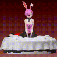 ram bunny sexy figure 3d print model - Mito3D
