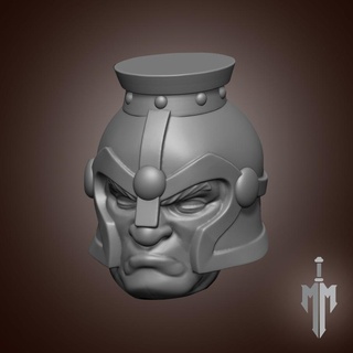 ram man head style - motu & motuc Game he-man castle zoooorito mythic legion 3d print model - Mito3D
