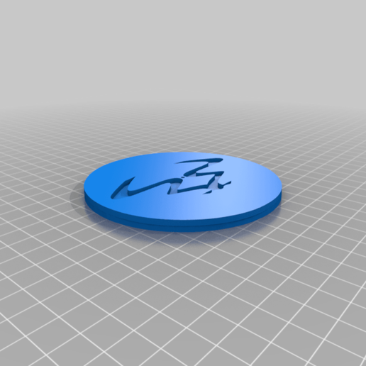 ram kayıtları coaster logo sanat işaretleri logolar & bass davul andy c 3D print model - Mito3D