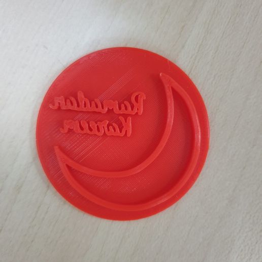 Ramadan kareem Plätzchen Cutter Lehm Stempel 3D print model - Mito3D