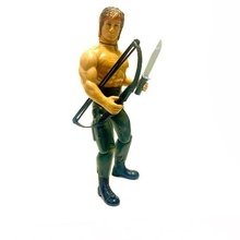 rambo compound bow arrow coleco blood action figure 3d print model - Mito3D