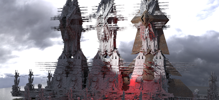 ramesse grande piramide costruzione 5 sci fi scifi spazio interni futuro ambiente militare industriale rendering alieno nave esterno grattacielo stargate architettonico galleggiante piramidi 3d print model - Mito3D