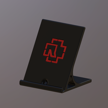 Rammstein ipad suporte 3d print model - Mito3D