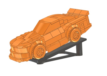 rampa velocidad campeones vehiculos 3d print model - Mito3D