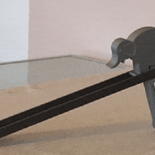 Rampe Elefant drucken Ort Pip Spielzeug funktional Tier ziehen 3d print model - Mito3D