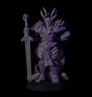 rastgele kötü insan rozet minyatür minyatürler reçine savaş oyunları Warhammer Warhammerfantasy oyuncak 3d print model - Mito3D