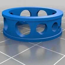 zufällig Ring Customizer Schmuck 3d print model - Mito3D