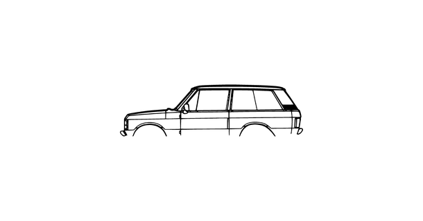 gamme vagabond coupé 1985 terre défenseur évoque Découverte 110 double taxi 2006 109 3d print model - Mito3D