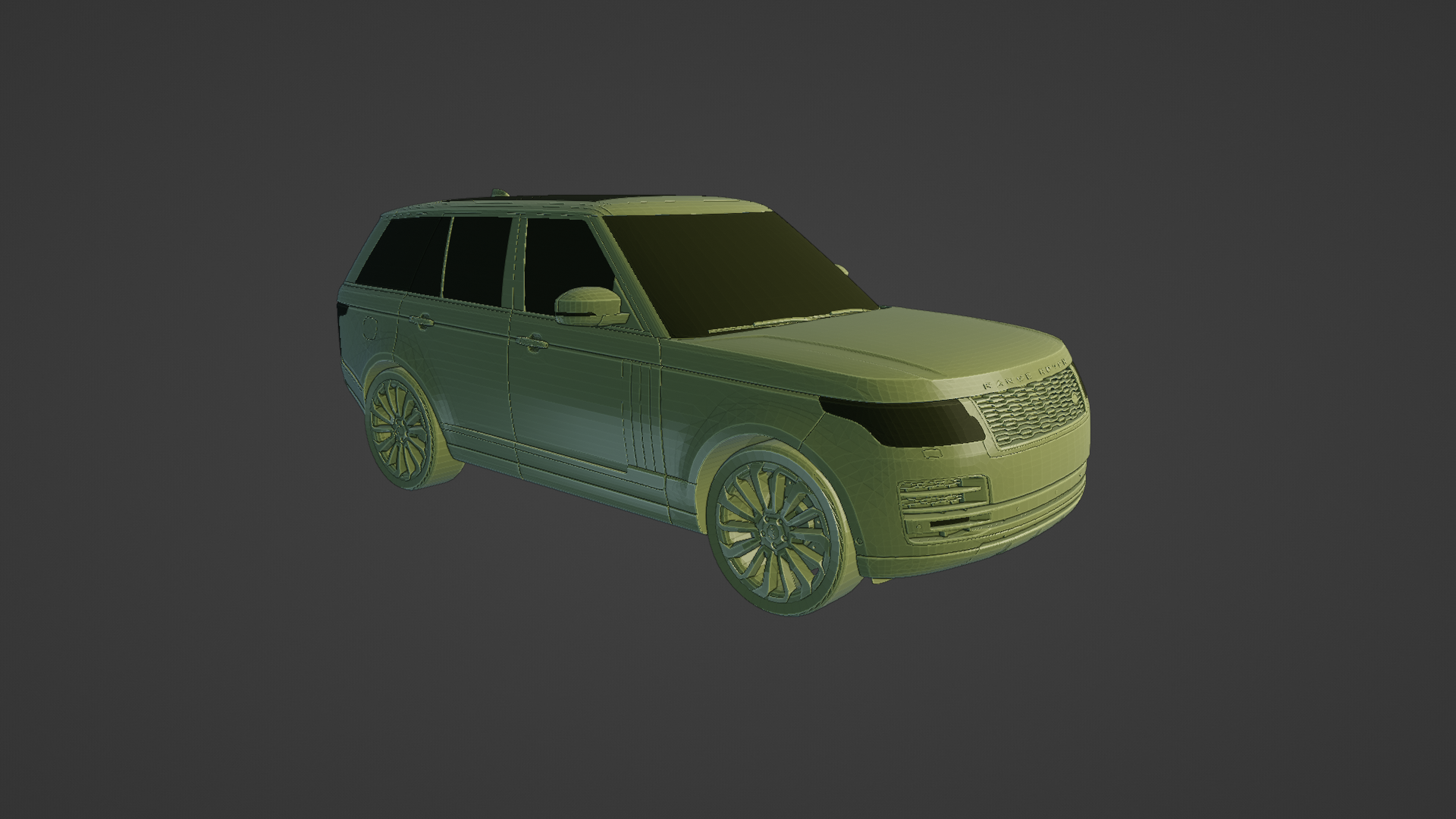 range rover sv autobiography suv car cars 2017 luxury elite expensive vehicle road ultimate england 2018 3D print model - Mito3D