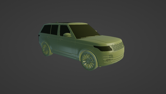 range rover sv autobiography suv car cars 2017 luxury elite expensive vehicle road ultimate england 2018 3d print model - Mito3D