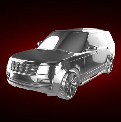 range rover vogue 2017 suv automobile car vehicle rally race sports derby supercar gt 3d print model - Mito3D