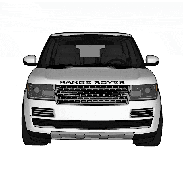 range rover vogue l405 supercar auto cars car motorsport suvs traffic police crossovers rally sedans tuning derby races prototype 3D print model - Mito3D
