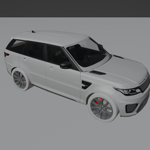 range rover 3d print model - Mito3D