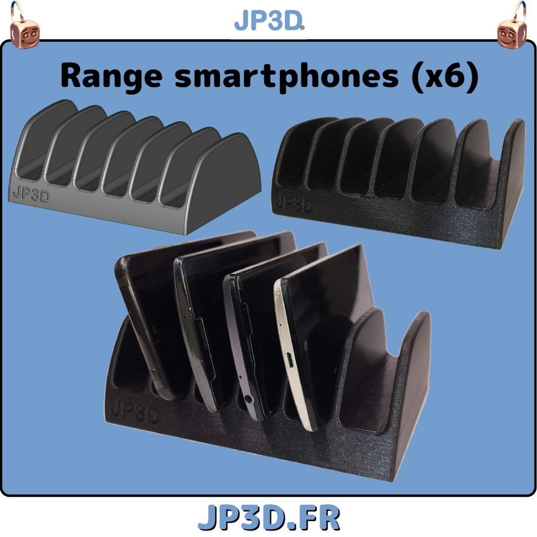 alcance Smartphone jp3d armazenamento 3D print model - Mito3D