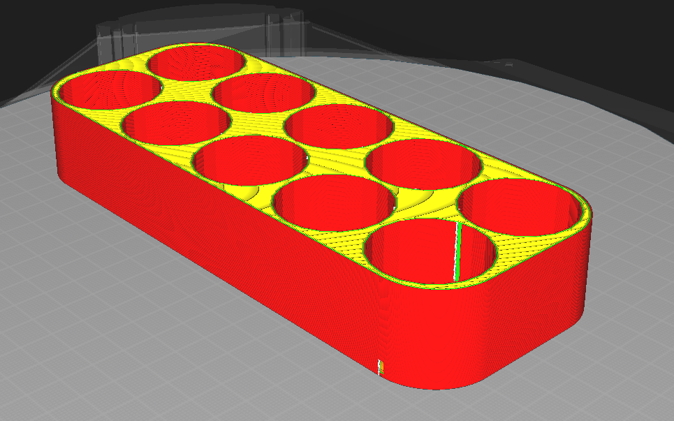 rangement supporter soutien organisateur liquide vape cigarette lectronique 3D print model - Mito3D