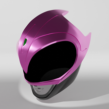 ranger slayer helmet power rangers pink cosplay accessories 3d print model - Mito3D