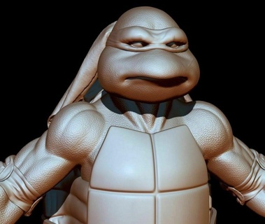 Raphael ninja tortue cosplay tmnt tortues soutenir réplique 3d print model - Mito3D