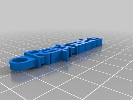 rafaela resistir personalizado organización 3d print model - Mito3D