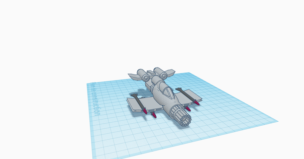 stocco wing commander film sci fi ala comandante scienza finzione 3d print model - Mito3D