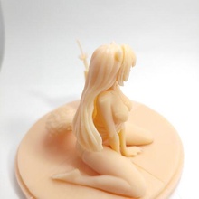 raptalia seduta arte anime femmina 3d ragazza Raptalia zbrush 3d print model - Mito3D