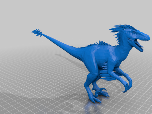 raptor arca gioco dinosauro video 3d print model - Mito3D