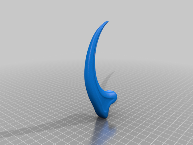 Raubvogel Klaue jurassisch Park Dinosaurier 3D print model - Mito3D
