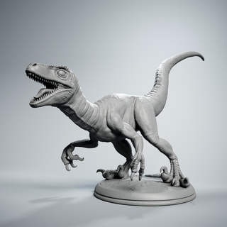 raptor dinosauro preistorico animale rettile figurina Stampa mostro scultura paleontologia stampabile predatore velociraptor selvaggio creatura lucertola miniature figurine 3d print model - Mito3D