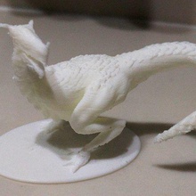 raptor escultura art esculturas 3d print model - Mito3D