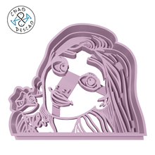 rapunzel - tangled cookie cutter fondant gadget fynn rider camaleon pascal maximus pan sun tower mother gothel king queen arianna cute baking clay pastry birthday party 3d print model - Mito3D
