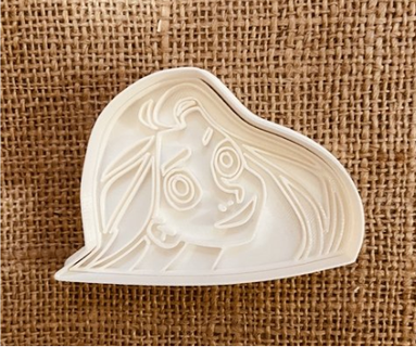 rapunzel tangled cookie cutter cutting cookies Various entangled 3d print model - Mito3D