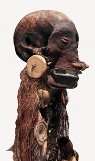 raro 3d Varredura inimigo mumificado cabeça australiano aborígines explorar mistérios passado mumificada ezhack 3d print model - Mito3D