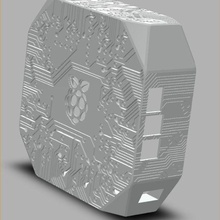 frambuesa octoprint caja impresión 3d 3d print model - Mito3D